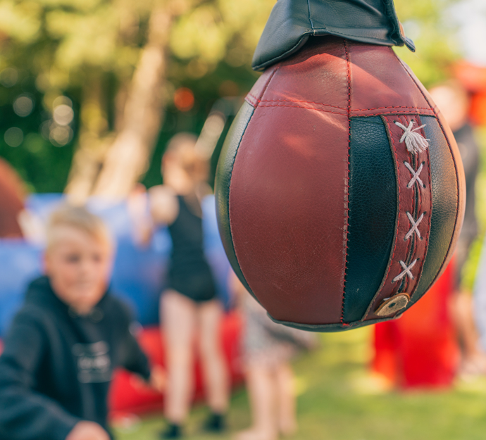 Boksebold til sommerfest